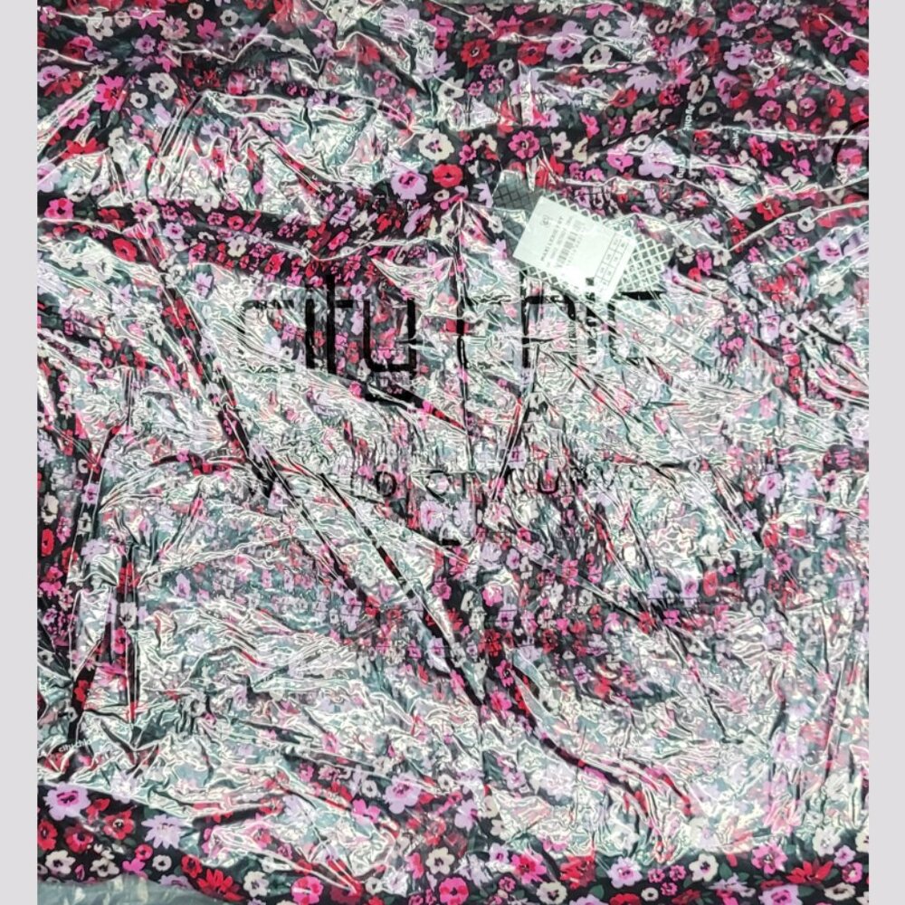 NWT City Chic Floral Smocked Cut-Out Long Sleeve Maxi Dress 18 - Picture 8 of 11